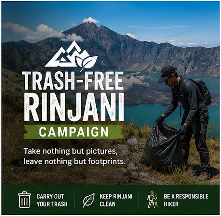 Trash-Free Rinjani Campaign